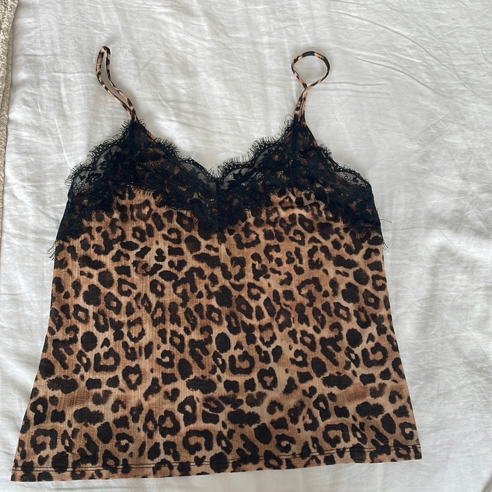 Cheetah Zara Cami Blouse